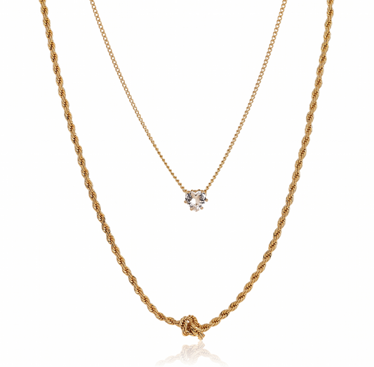 CY-Lumière Layered Necklace